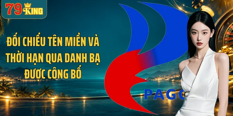 Đối chiếu tên miền và thời hạn qua danh bạ được công bố