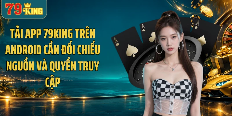 Tải app 79KING trên Android cần đối chiếu nguồn và quyền truy cập